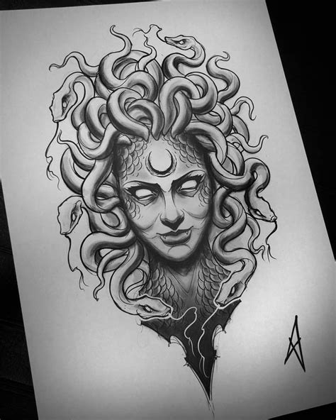 Tattoo Sketches New Medusa Tattoo Design Medusa Tattoo Tattoo Designs