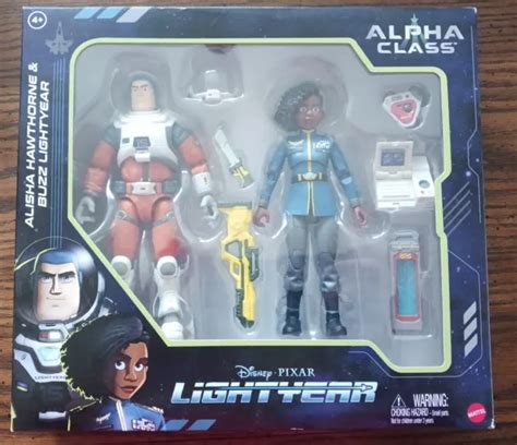 Disney Pixar Alpha Class Alisha Hawthorne And Buzz Lightyear Action