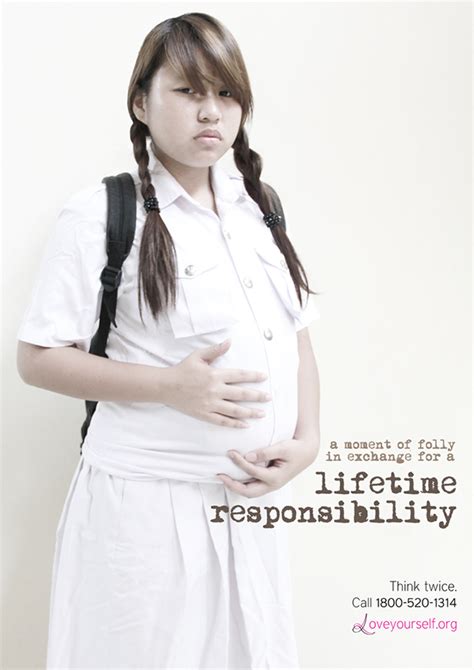 Teenage Pregnancy Social Awareness Poster Behance