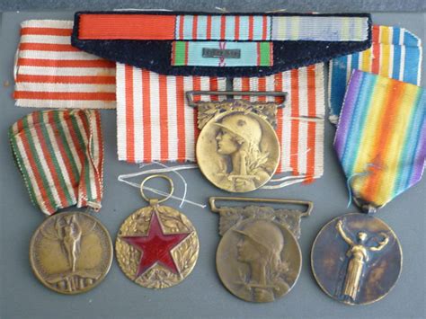 France Grouping Medals Ww1 5 War 14 18 1wk Krieg Catawiki