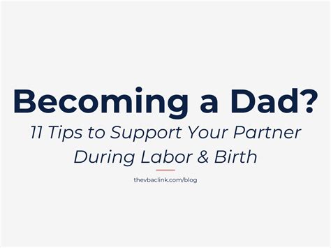 11 Tips For Husbands To Support During Labor And Birth Supportive Husband Birth Labor Birth