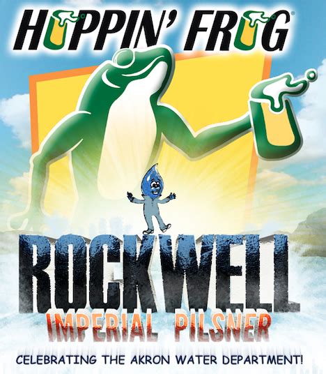 Hoppin Frog Rockwell Imperial Pilsner Coming 330
