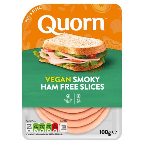 Quorn Vegan Smoky Ham Free Slices 100 G Storefront En