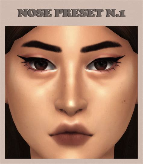 Sims 4 Nose Preset N1 Micat Game