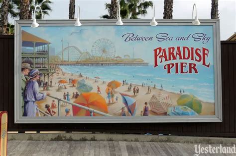 Yesterland Original Billboards Of Paradise Pier