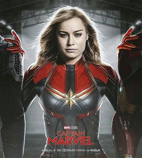 Brie Larson Actress Carol Danvers Captain Marvel Marvel
