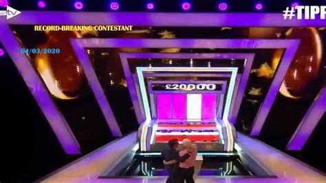 Tipping Point The First Contestant To Win On The Double Counter Youtube