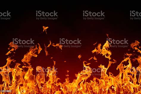 Wall Of Fire Flame Stock Photo Download Image Now Fire Natural