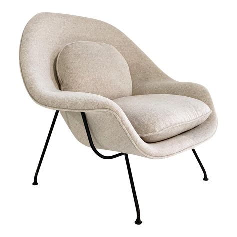 Nevertheless, like numerous extraordinary ideas, it. Eero Saarinen Womb Chair in Loro Piana Alpaca Wool | Chairish