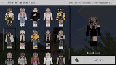 Mcpebedrock Aesthetic Skin Pack Male And Female Minecraft Skins