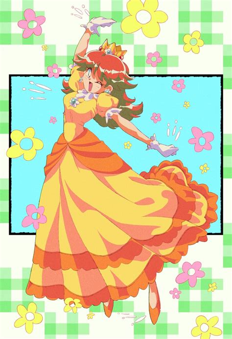 Potiri02 Princess Daisy Mario Series Nintendo Super Mario Land Absurdres Highres 1girl