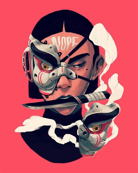 Pin By Георгий Цараков On Samurai Trill Art Character Art Cyberpunk Art