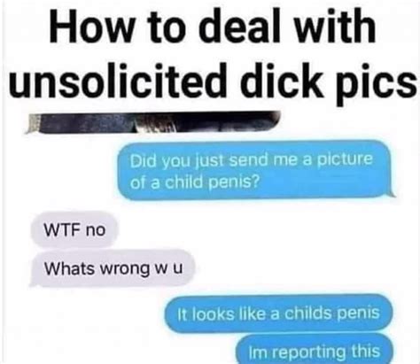 Unsolicited Dick Pics