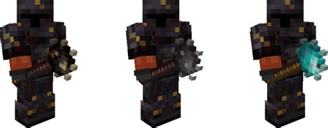 Gilded Netherite Armor Tools And Maces Minecraft Addon