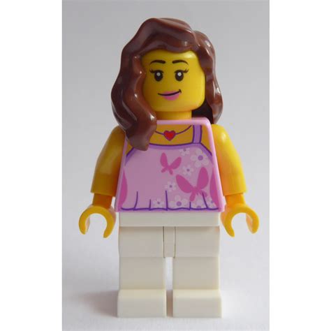 Lego Woman With Bright Pink Top Minifigure Brick Owl Lego Marketplace