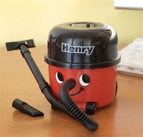Henry Desktop Vacuum Cleaner Gadget Flow