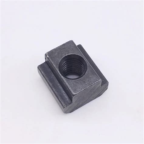 T Slot Nuts M16 Threads Black Oxide Fit Into T Slots In Machine Tool