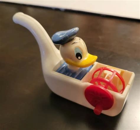 Vintage Walt Disney Donald Duck Bubble Pipe Toy Bubble Blower