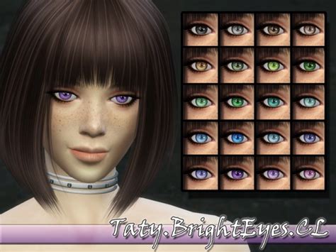 Taty Bright Eyes Cl By Tatygagg At Tsr Sims 4 Updates
