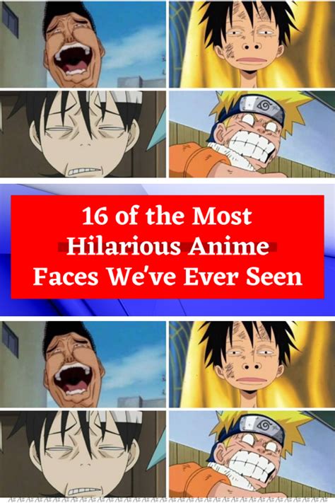 16 Of The Most Hilarious Anime Faces Weve Ever Seen In 2023