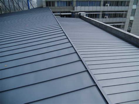 Clicklock Installation Standing Seam Roofing Sheets For Residential