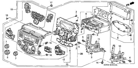 2004 Honda Accord Parts Diagram General Wiring Diagram