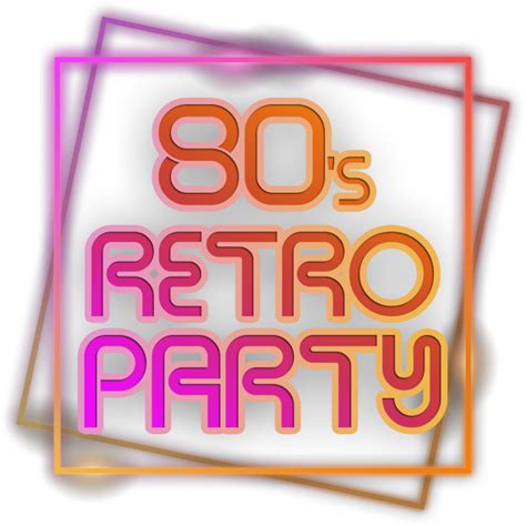 80s Retro Party Home