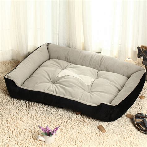Large Pet Dog Warm Nest Bed Puppy Cat Soft Fleece Cozy Mat Pad Kennel