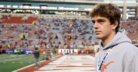 Qb Arch Manning Officially Signs With Texas Longhorns Sports