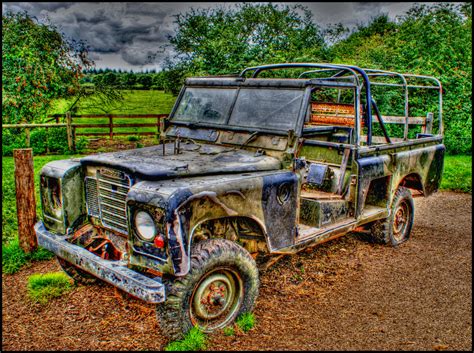 Old Land Rover Hdr Photo Hdr Creme