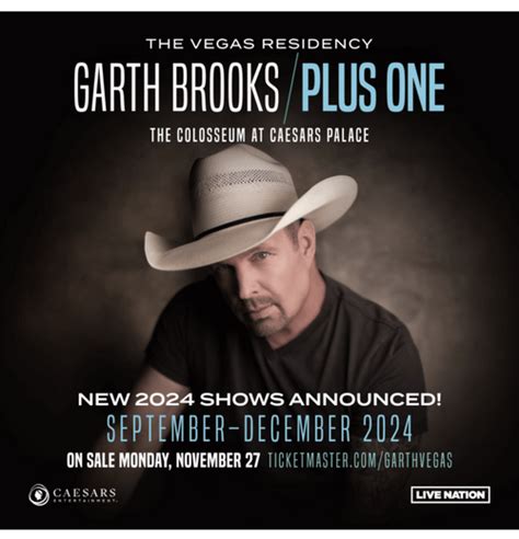 Garth Brooks Adds 18 Dates To 2024 Las Vegas Residency