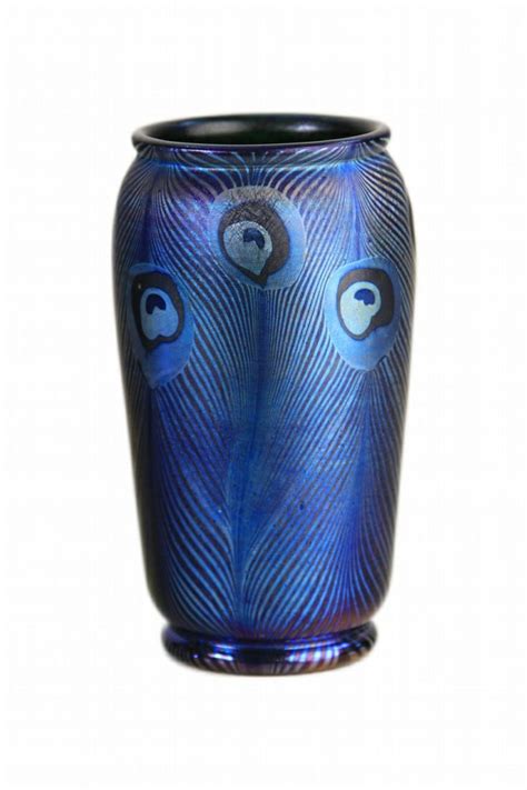 Tiffany Studios New York Iridescent Favrile Glass Vase Tiffany Art