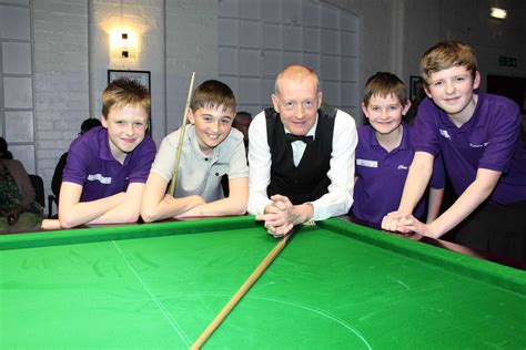 Steve Davis Exhibition and Fundraiser – The Winchester Snooker Club