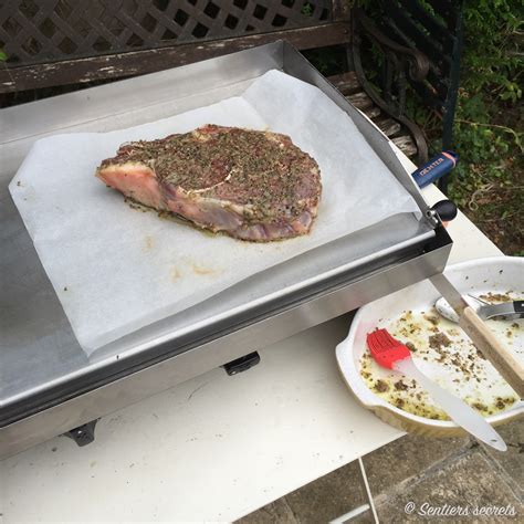 Côte de bœuf à la plancha Sentiers secrets