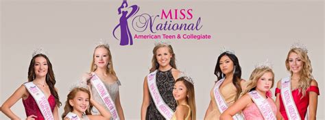 Miss National American Teen And Collegiate 2021 Teen Contestants