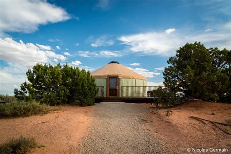 Look for campground 'dead horse point state park, ut' and then click on yurts. Moenkopi Yurts Dead Horse Point - Spirit of USA