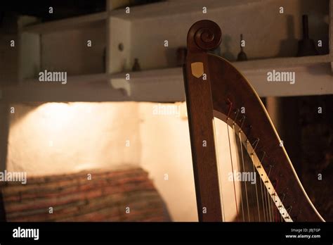 One Of 16 Pictures Of The Welsh Triple Harp Taken In Natural Light At A