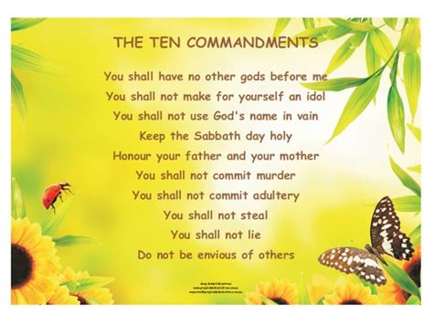Commandments Sabbath Day Holy Commit Adultery Sabbath Day