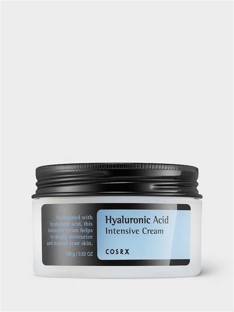 An extremely common multitasker ingredient that gives your skin a nice soft feel (emollient) and gives body to creams and lotions. Cosrx - Hyaluronic Acid Intensive Cream 100g - Korean Mega ...