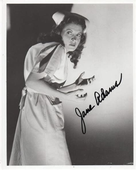 Jane Adams Regis Autographs