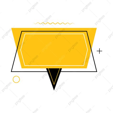 Attraction Clipart Transparent Background Attractive Yellow Text Box