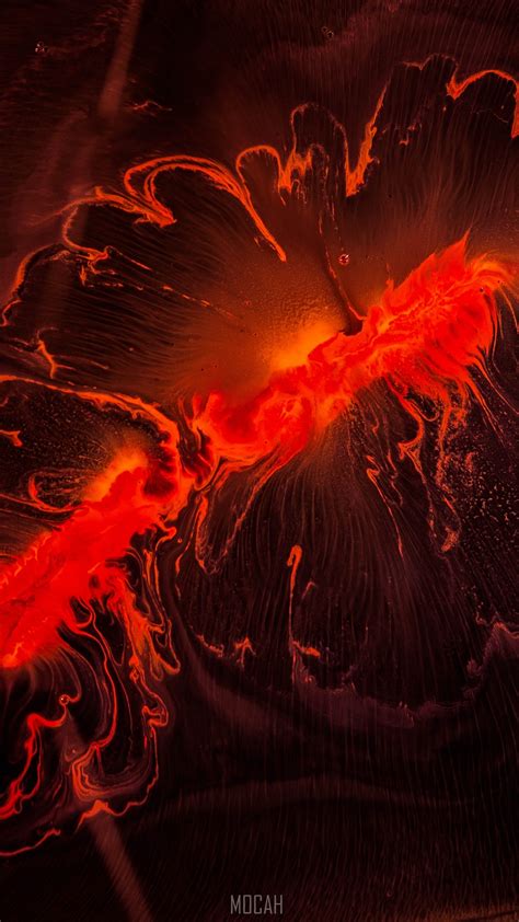 Red Lava Abstract Blur 4k Hd Wallpaper Rare Gallery