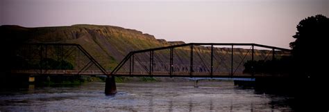 Bridge Across The Missouri River At Ft Benton The Worlds Inner Most
