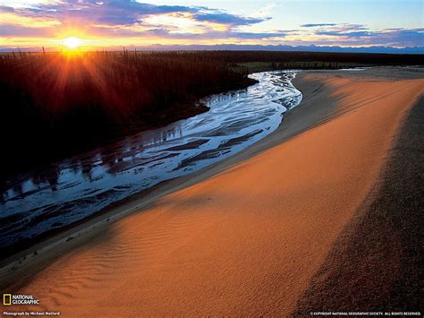 Great Kobuk Sand Dunes Alaska National Geographic Travel Hd Wallpaper