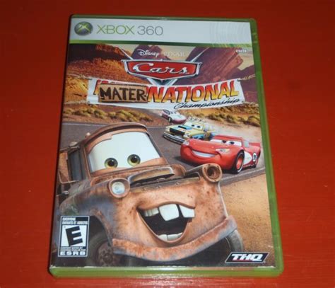 Cars Mater National Championship Microsoft Xbox 360 2007 For Sale