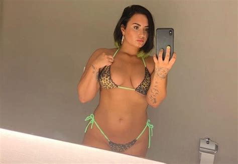 Demi Lovato Shares Bikini Snap After Recent Unfiltered Instagram Photo