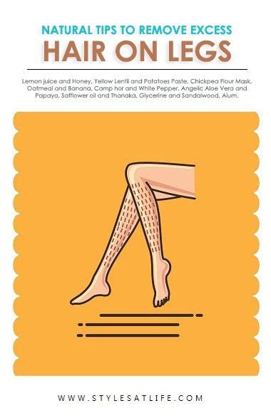 Natural Remedies To Remove Hair From Legs Permanently At Home Hair Removal Leg Hair Removal