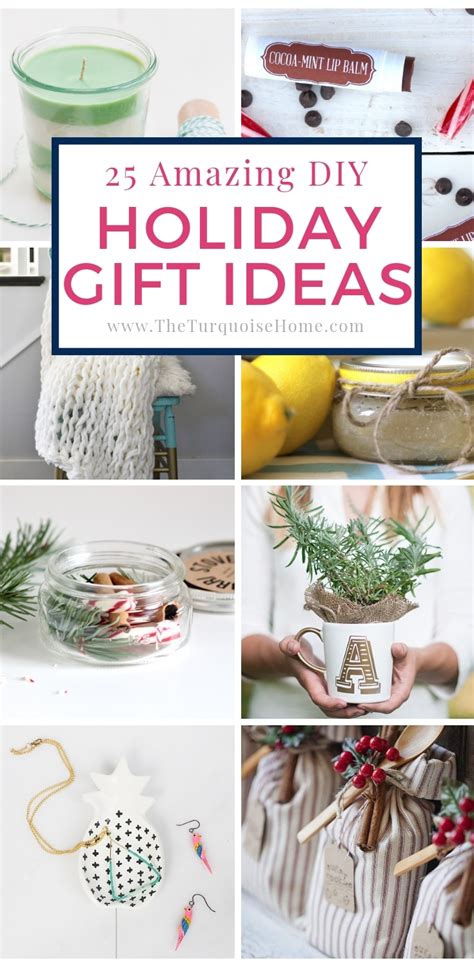 Maybe you would like to learn more about one of these? 25 Amazing DIY Christmas Gifts | The Turquoise Home