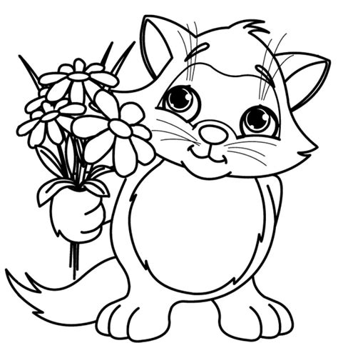 Amongst many benefits, it will develop motor skills, teach your little one to focus, and help him/her to recognize colors. Spring flower coloring pages to download and print for free