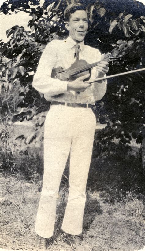 Florida Memory Portrait Of Koreshan Harold Moreland With His Violin